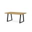 Jídelní stůl rozkládací 160- HT-R5624 OAK, lamino, dub (160 x 90) cm