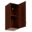 Horní skříňka G30, SiCILIA (30 x 72) cm - Varianta: pravá, ořech Milano