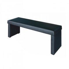 Lavice, ekokůže černá, MODERN DOPRODEJ*