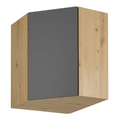 Horní skříňka LANGEN G60N, dub artisan/šedý mat (60 x 72) cm