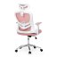 Kancelářská židle, houpací mechanismus, růžová, KA-K2031 PINK