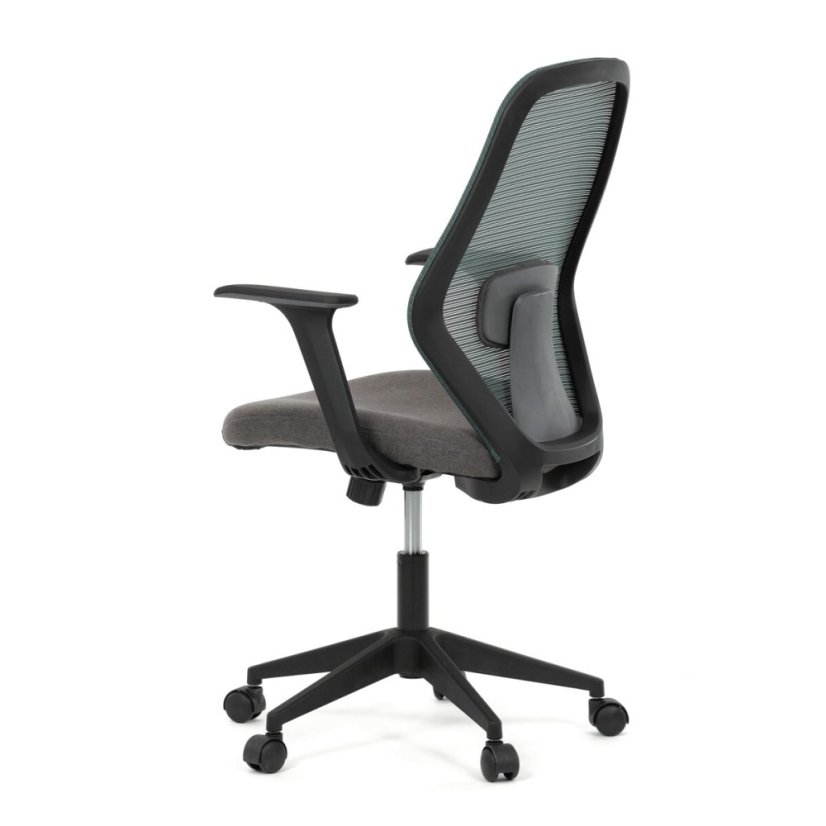 Kancelářská židle, houpací mechanismus, zelená síťovina, KA-V3149 GRN