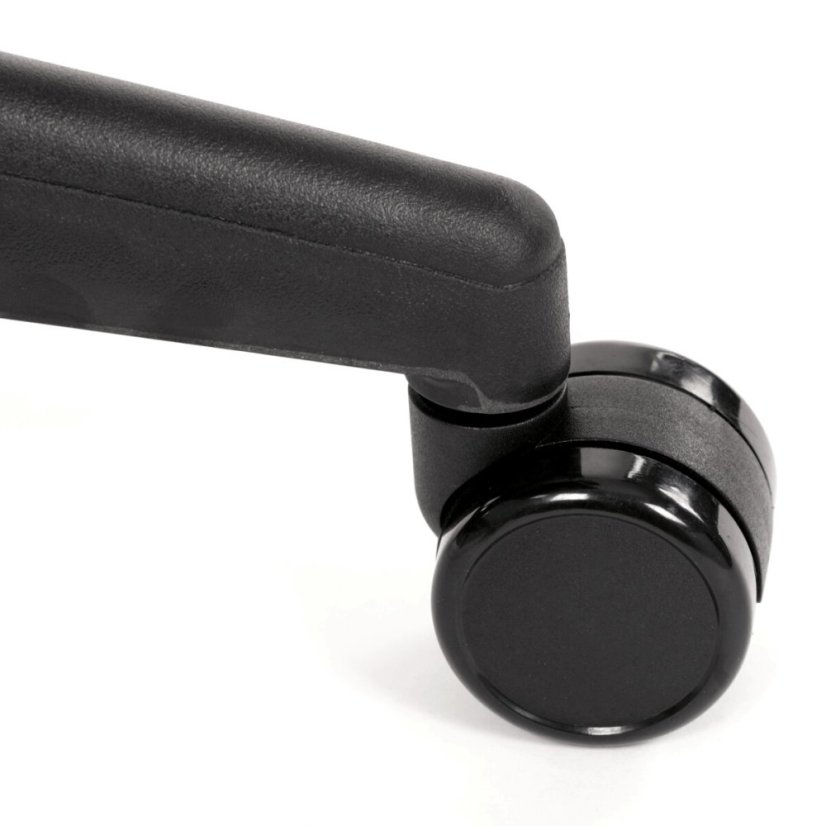 Kancelářská židle, houpací mechanismus, černá síťovina, KA-B1025 BK