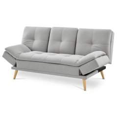 Trojmístná pohovka ASB-4720 GREY2, látka, šedá