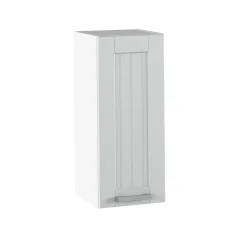Horní skříňka JULIA TYP 2, světlešedá/bílá (30 x 72) cm