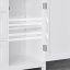 Komoda 60x30x80cm, mdf, bílá, AUK-E1154 WT