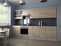 Kuchyňská linka PALERMO 320x260 dub sonoma