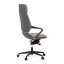 Kancelářské křeslo, houpací mechanismus, šedá ekokůže, KA-T8426 GREY