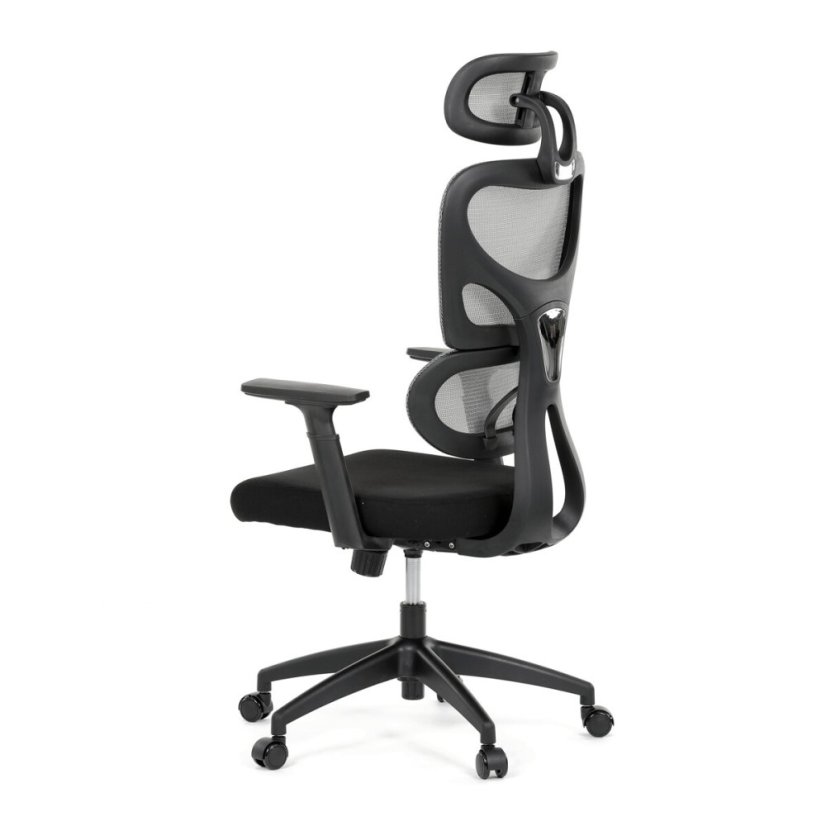 Kancelářská židle, houpací mechanismus, šedá, KA-K2080 GREY