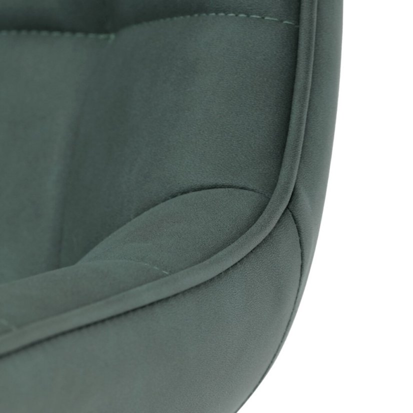 Pracovní židle, výškově nastavitelná, zelená látka, KA-V3120 GRN3