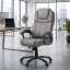 Kancelářské křeslo, houpací mechanismus, šedá látka, KA-C715 GREY2