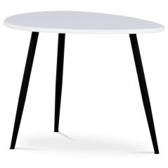 Odkládací stolek 60x40x45cm, mdf, bílá, AF-3011 WT
