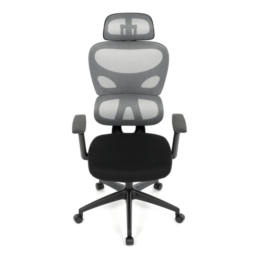 Kancelářská židle, houpací mechanismus, šedá, KA-K2080 GREY