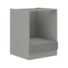 Skříňka dolní PRADO 60 DG BB, šedá vysoký lesk (60 x 82) cm