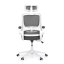 Kancelářská židle, houpací mechanismus, šedá síťovina, KA-Q843 GREY
