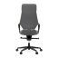 Kancelářské křeslo, houpací mechanismus, šedá ekokůže, KA-T8426 GREY