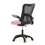 Dětská židle, houpací mechanismus, růžová síťovina, KA-K2006 PINK