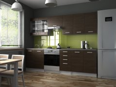 Kuchyňská linka PALERMO 260/200 wenge