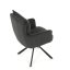 Jídelní židle, šedá, manšestrová látka, HC-X1128 GREY2