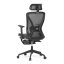 Kancelářská židle, synchronní mechanismus, šedá síťovina, KA-S257 GREY