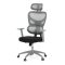 Kancelářská židle, houpací mechanismus, šedá, KA-K2081 GREY