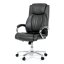 Kancelářské křeslo, houpací mechanismus, šedá ekokůže, KA-F1385 GREY
