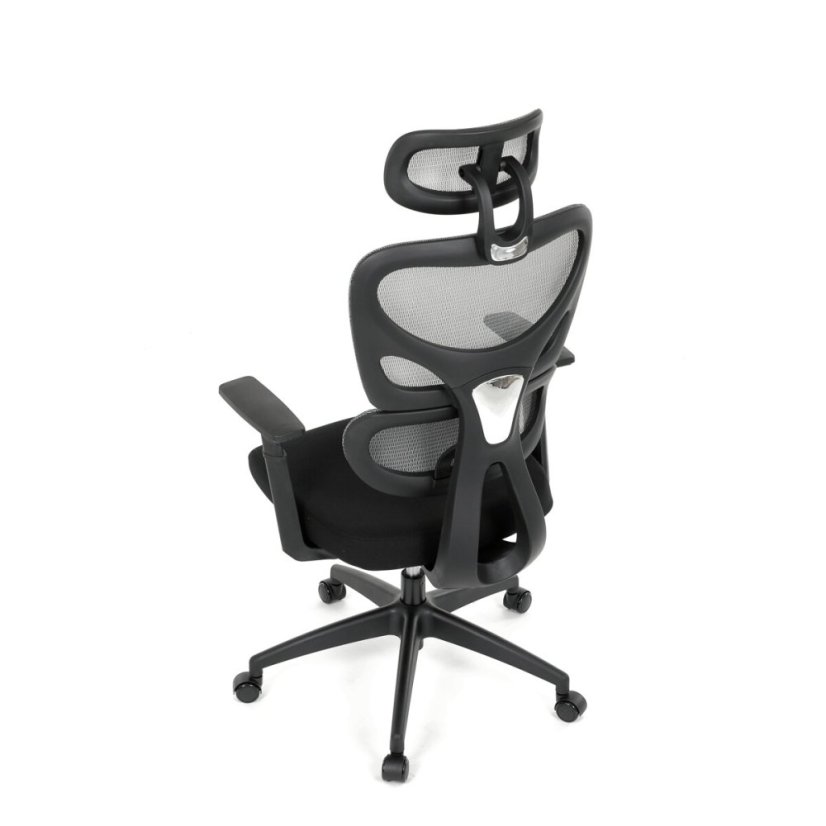 Kancelářská židle, houpací mechanismus, šedá, KA-K2080 GREY