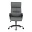 Kancelářské křeslo, houpací mechanismus, šedá ekokůže, KA-Y346 GREY