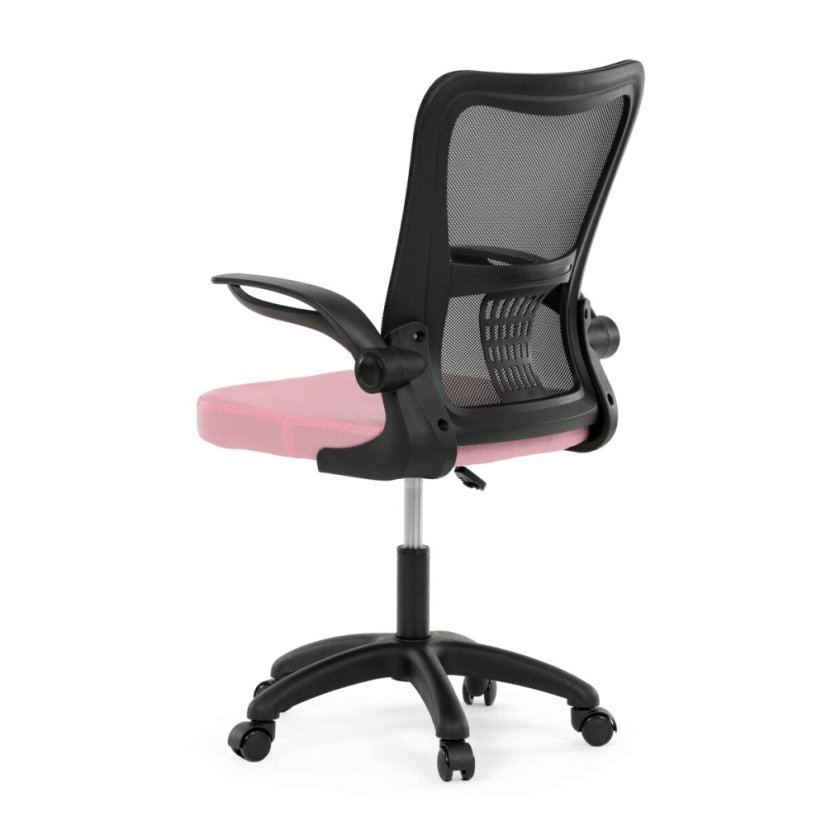 Dětská židle, houpací mechanismus, růžová síťovina, KA-K2006 PINK