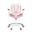 Dětská židle, výškově nastavitelná, růžová síťovina, KA-C806 PINK