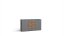 Komoda MILANES 150 grafit mat / dub flagstaff