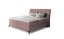 Kontinentální postel Boxspring ADELINE růžová - Vyberte rozměry: 140 x 200 cm
