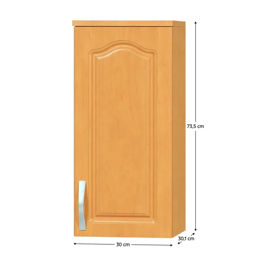 1134/5000Horní skříňka, olše, pravá, LORA MDF NEW KLASIK W30 / 735
