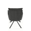 Jídelní židle, šedá, manšestrová látka, HC-X1128 GREY2