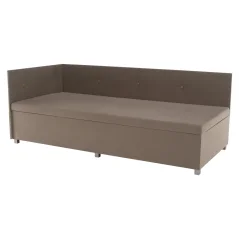 Válenda s úložným prostorem AURIA UNI, béžovošedá (93 x 204) cm