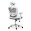 Kancelářská židle, houpací mechanismus, šedá, KA-K2031 GREY