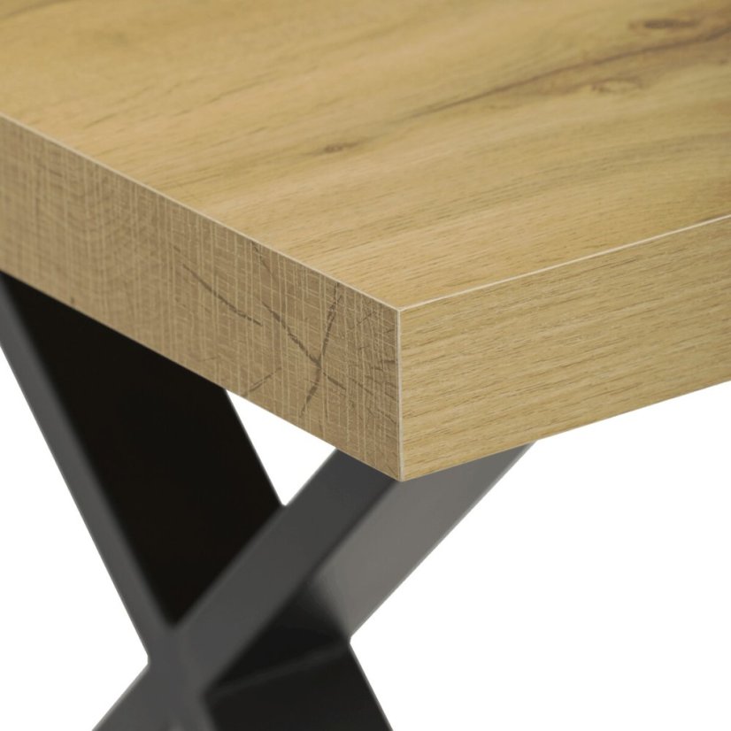 Jídelní stůl 180x90cm, lamino, dub, HT-R5316 OAK