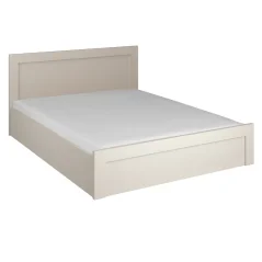 Postel s úložným prostorem, 160x200 KAROS, kašmír/dub evoke (167,5 x 207) cm – spací plocha 160 x 200 cm