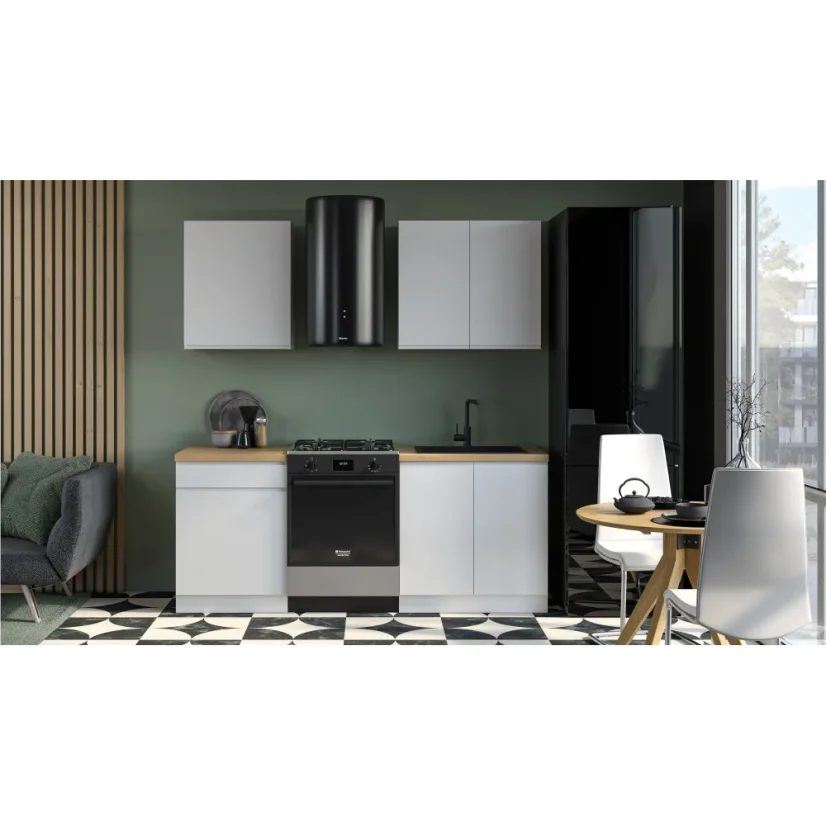 Horní skříňka AURORA G602F, bílá/bílý extra vysoký lesk (60 x 72) cm