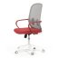 Kancelářská židle, houpací mechanismus, červená látka, KA-S425 RED