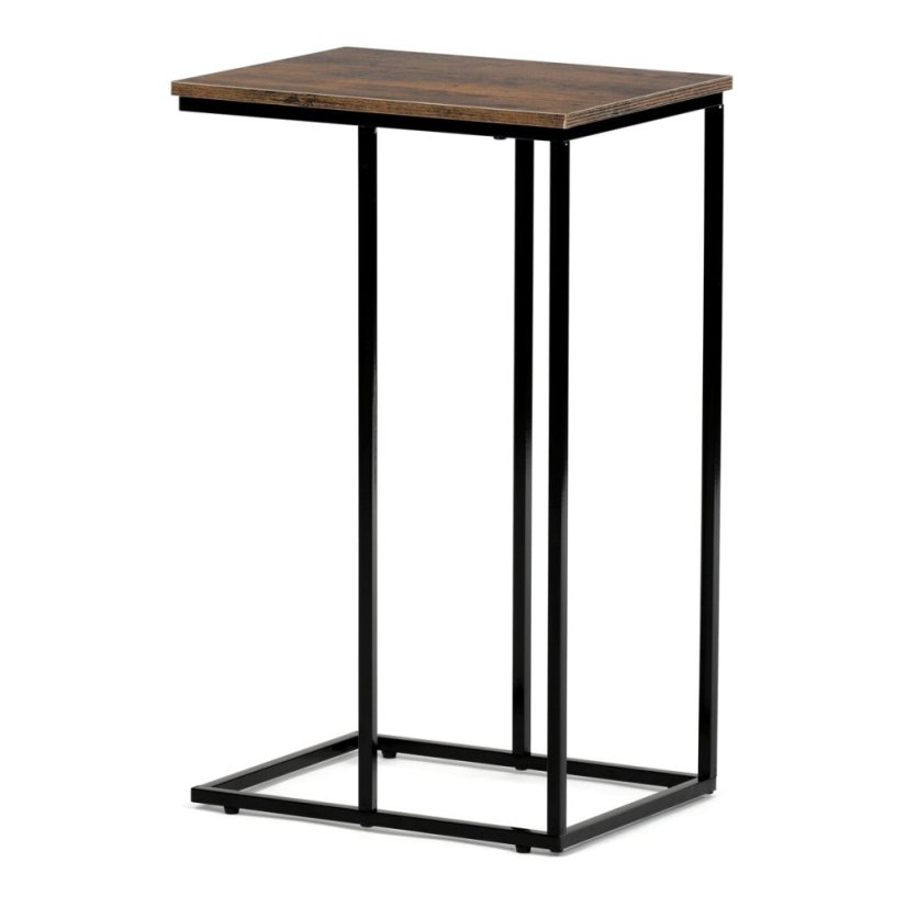 Odkládací stolek 30x40x66cm, mdf, old wood, CT-G1040 OLW