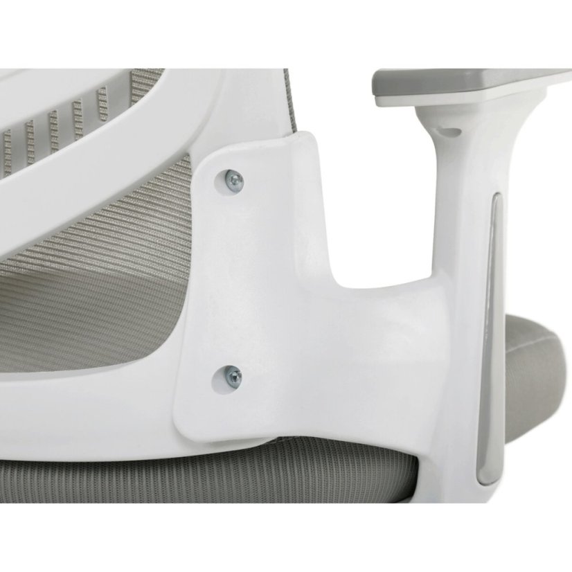 Kancelářská židle, houpací mechanismus, šedá, KA-K2031 GREY