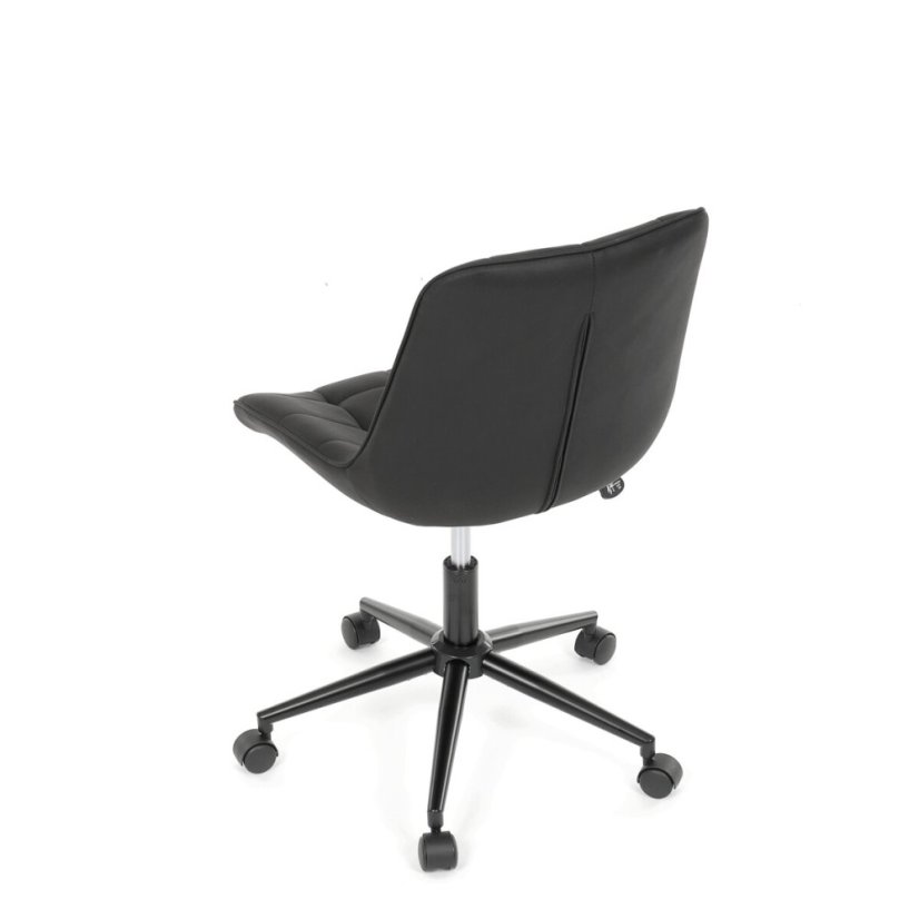 Pracovní židle, výškově nastavitelná, černá látka, KA-V3120 BK3