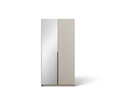 Alera II Skříň s otočnými dveřmi kašmír (kód KB) (100 x 204) cm – 6 polic pro přehledné uložení
