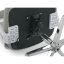 Kancelářská židle, houpací mechanismus, šedá, KA-K2031 GREY