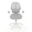 Dětská židle, výškově nastavitelná, šedá síťovina, KA-W8008 GREY