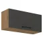 Horní skříňka VEGA 80 GU-36 1F, dub lancelot / šedá matná (80 x 36) cm
