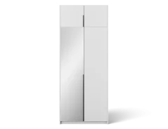 Alera II s nástavcem Skříň s otočnými dveřmi bílá (kód WB) (100 x 250) cm – 8 polic pro přehledné uložení