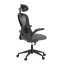 Kancelářská židle, houpací mechanismus, šedá, KA-K2021 GREY