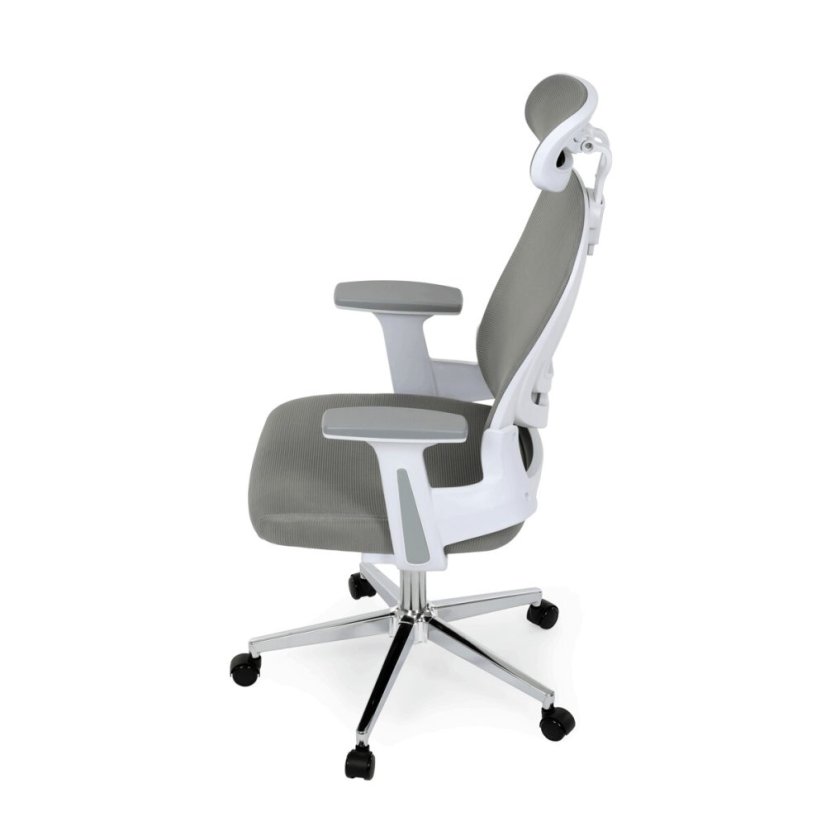 Kancelářská židle, houpací mechanismus, šedá, KA-K2031 GREY